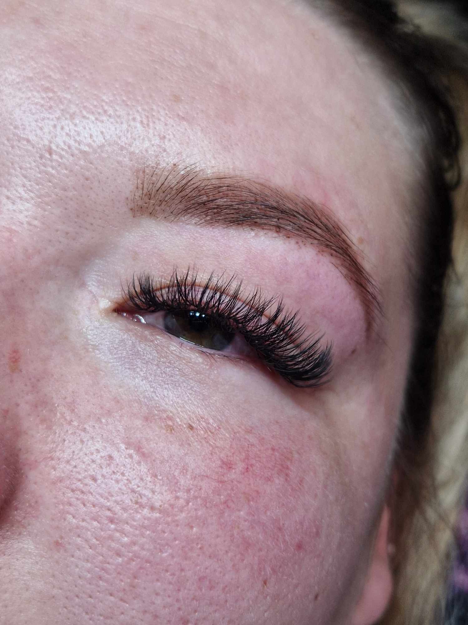 black fairy lashes single length