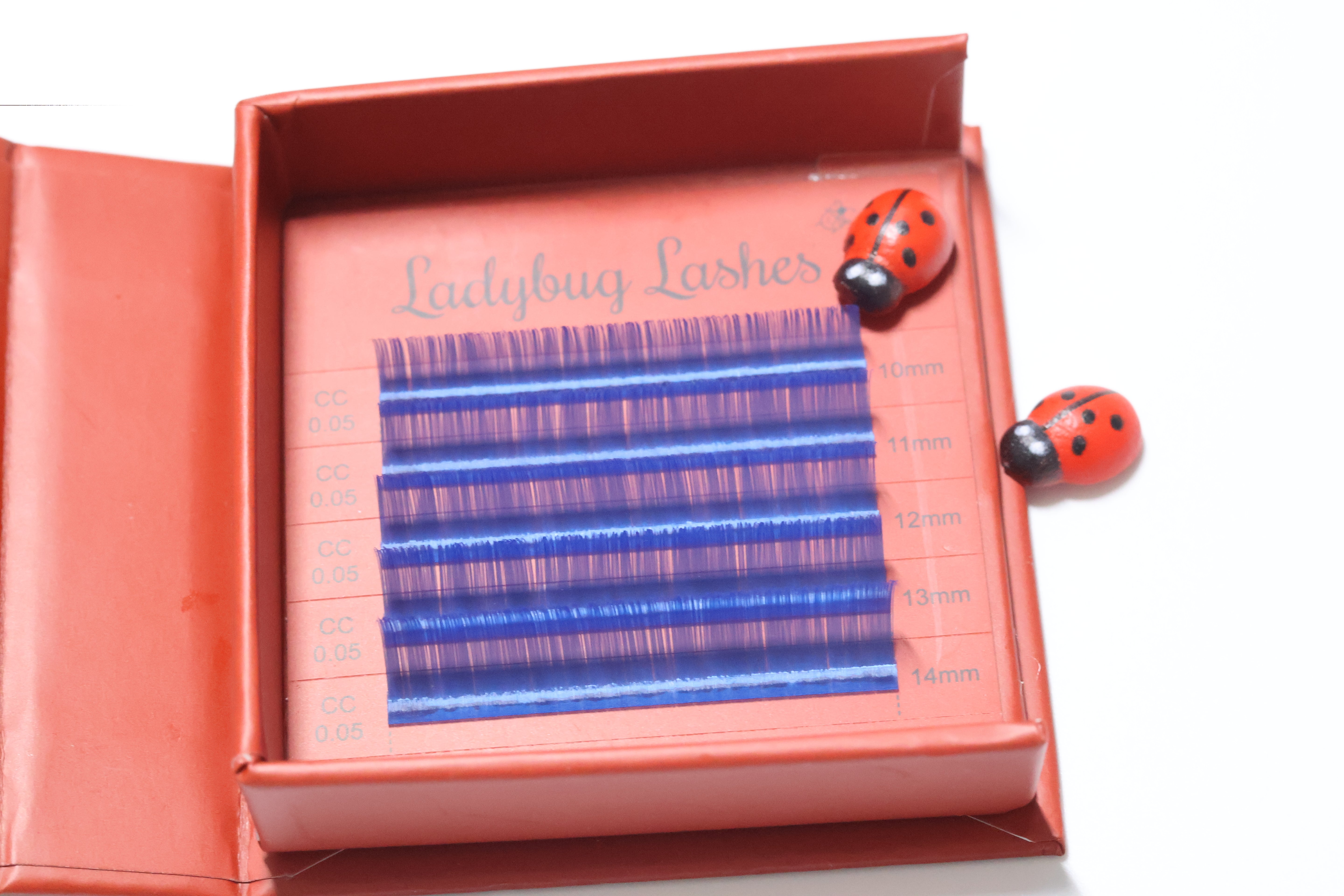 blue volume colour lash tray