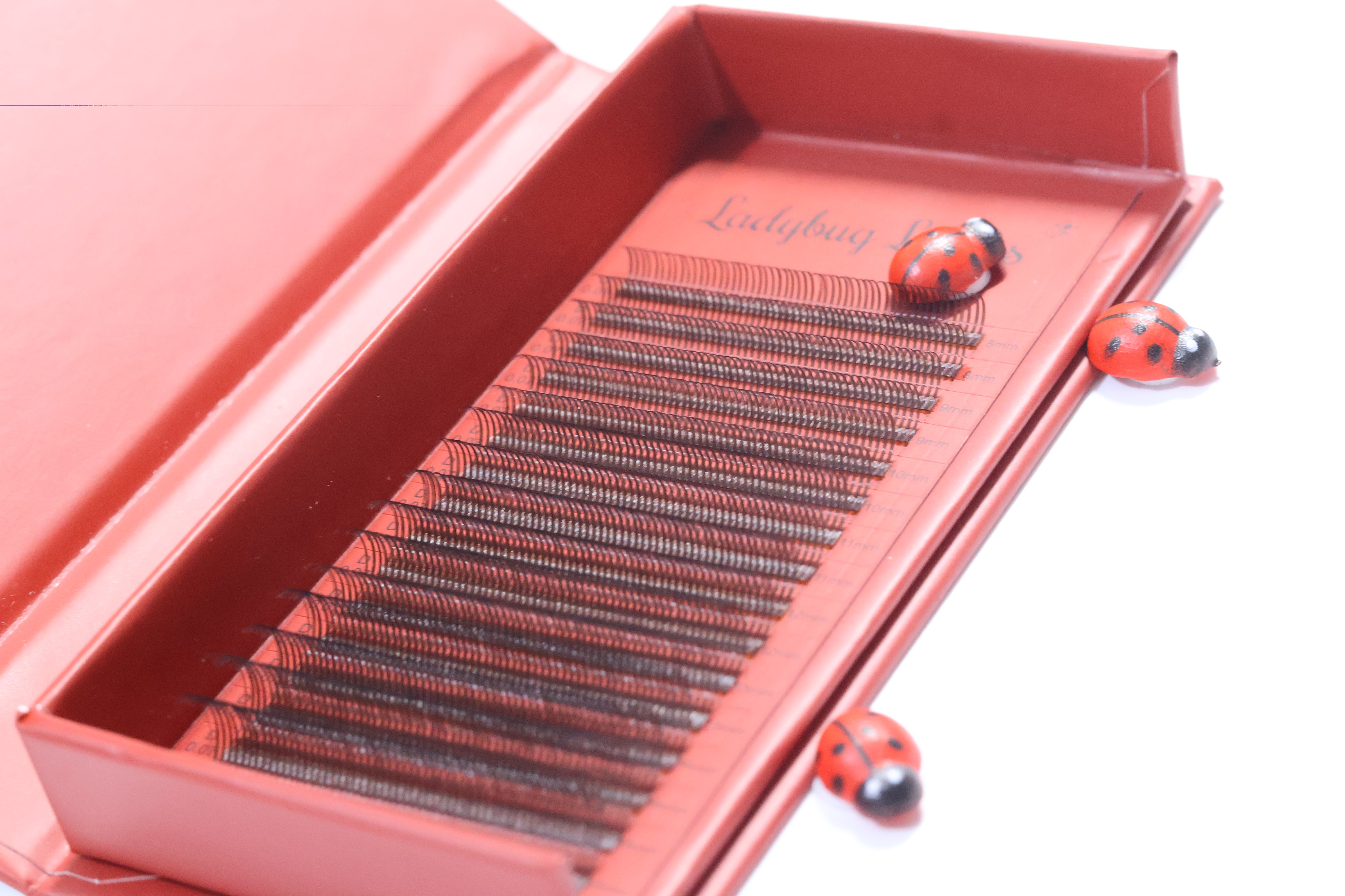 brown pre-made angel lash trays 16 rows