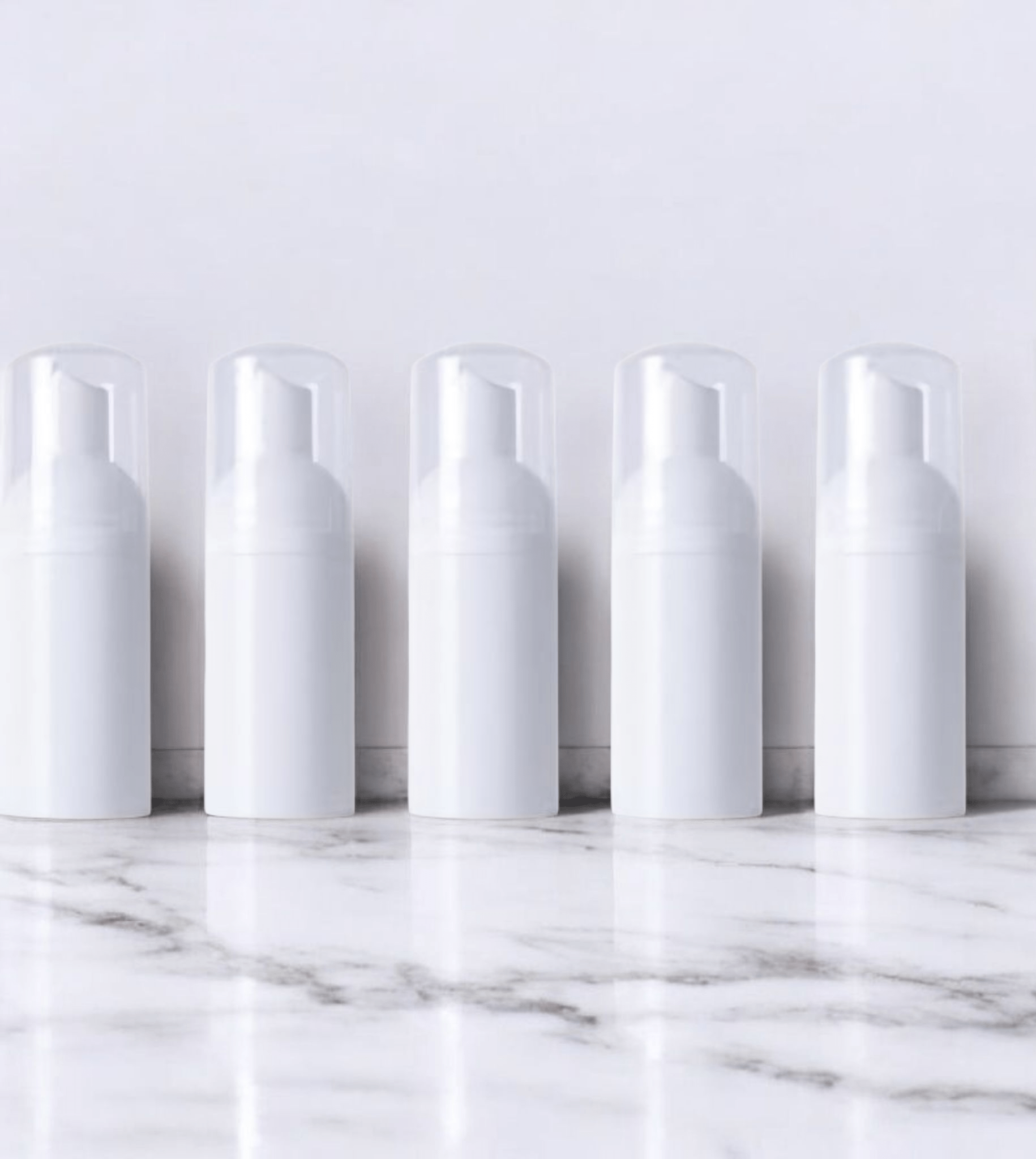 Lash Shampoo Foam Pump Bottles – Pack of 5