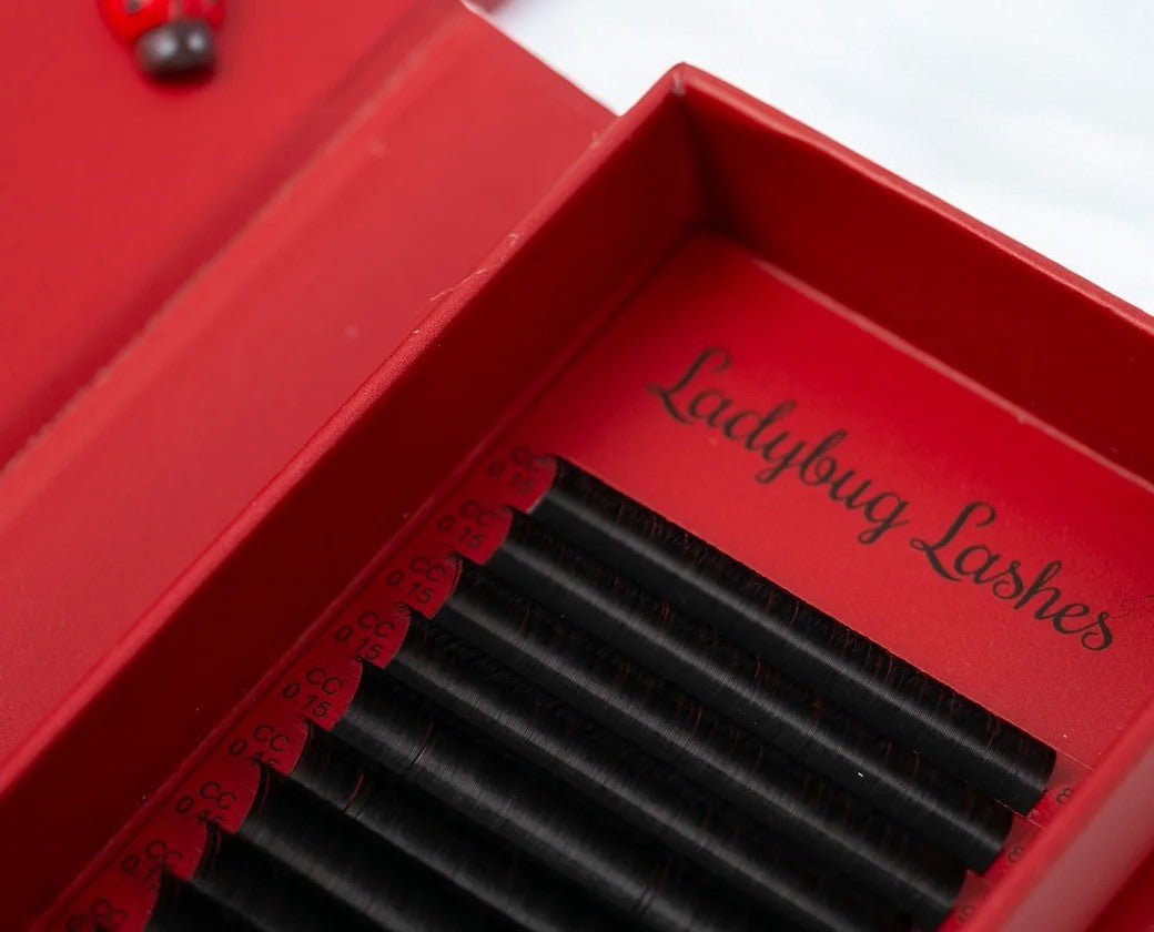 ladybuglashes lashglue lashtrays lashadhesive glueretention cloverlashes wlashes yylashes premades promades lashes