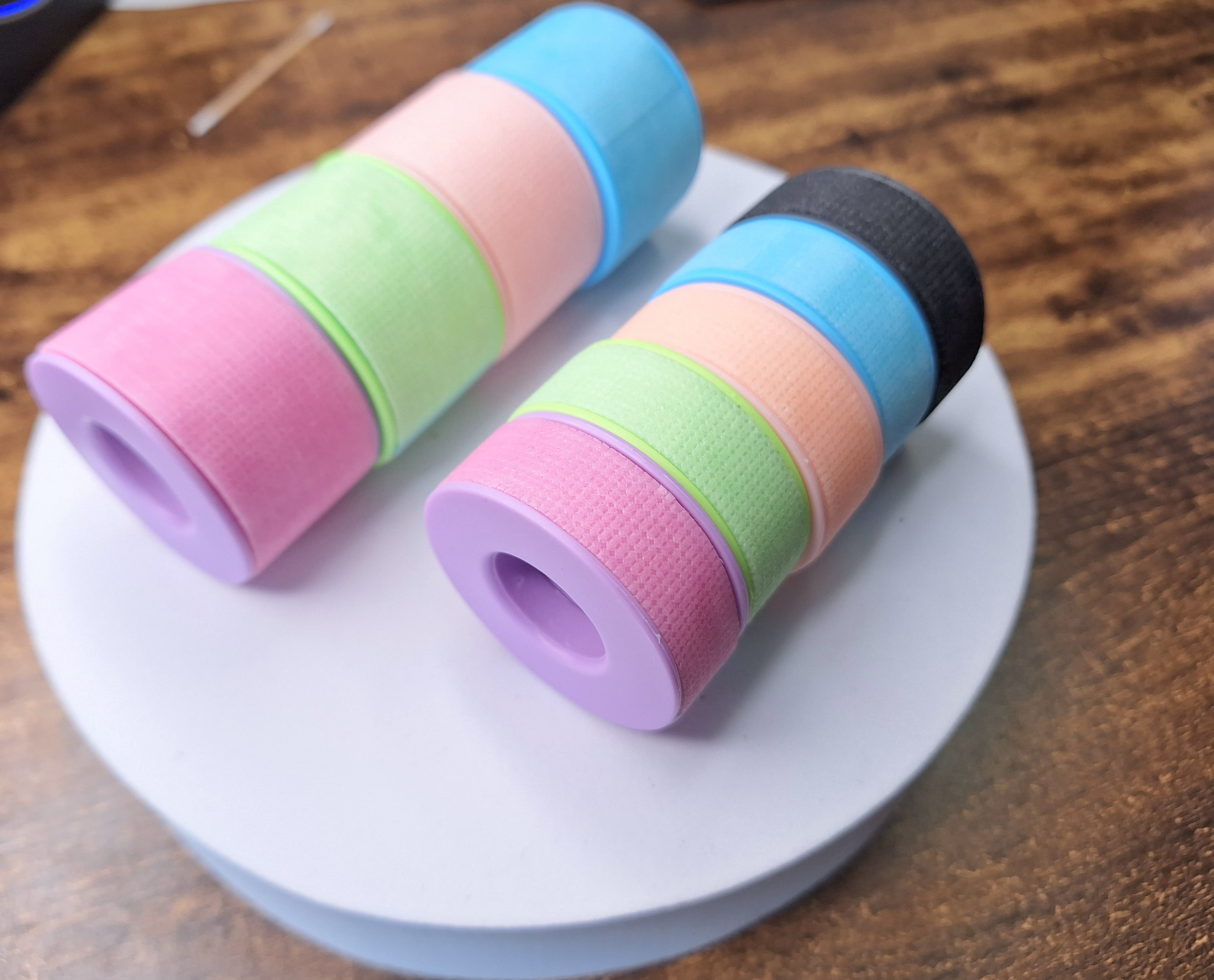 3M Sensitive Gel Tape – Pink, Blue, Green and Lilac Small & Large, Black Small