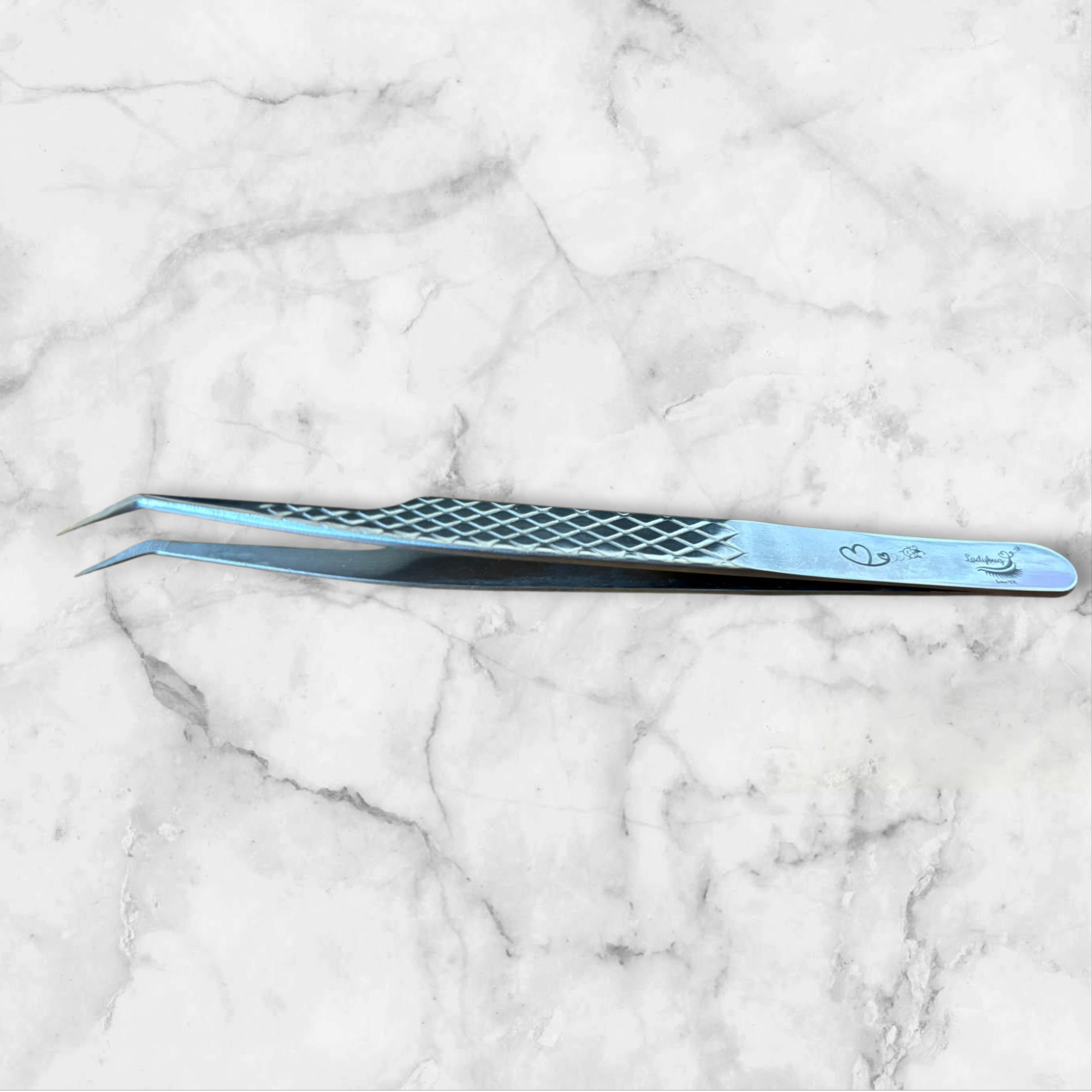 hybrid 45 fibre grip tweezers perfect for fan making
