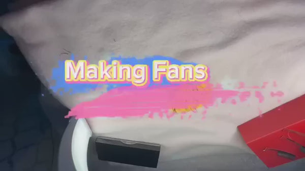 How to Make a Fan Using the Pinch Method