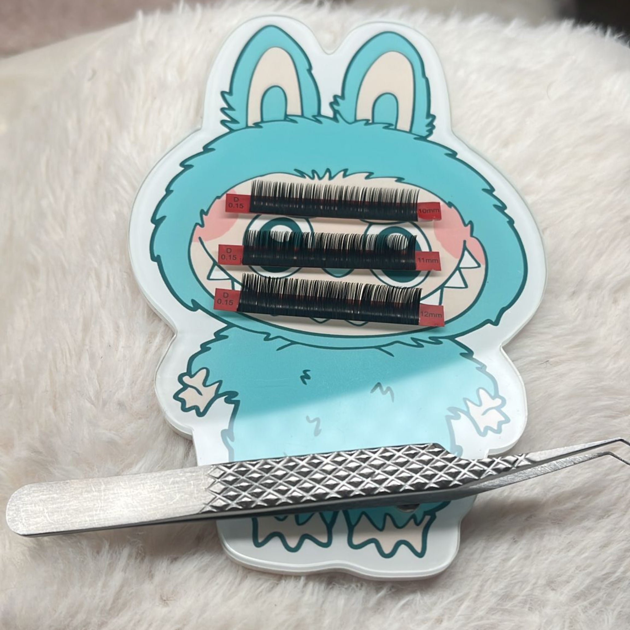 Adorable Labubu-Inspired Lash Tiles