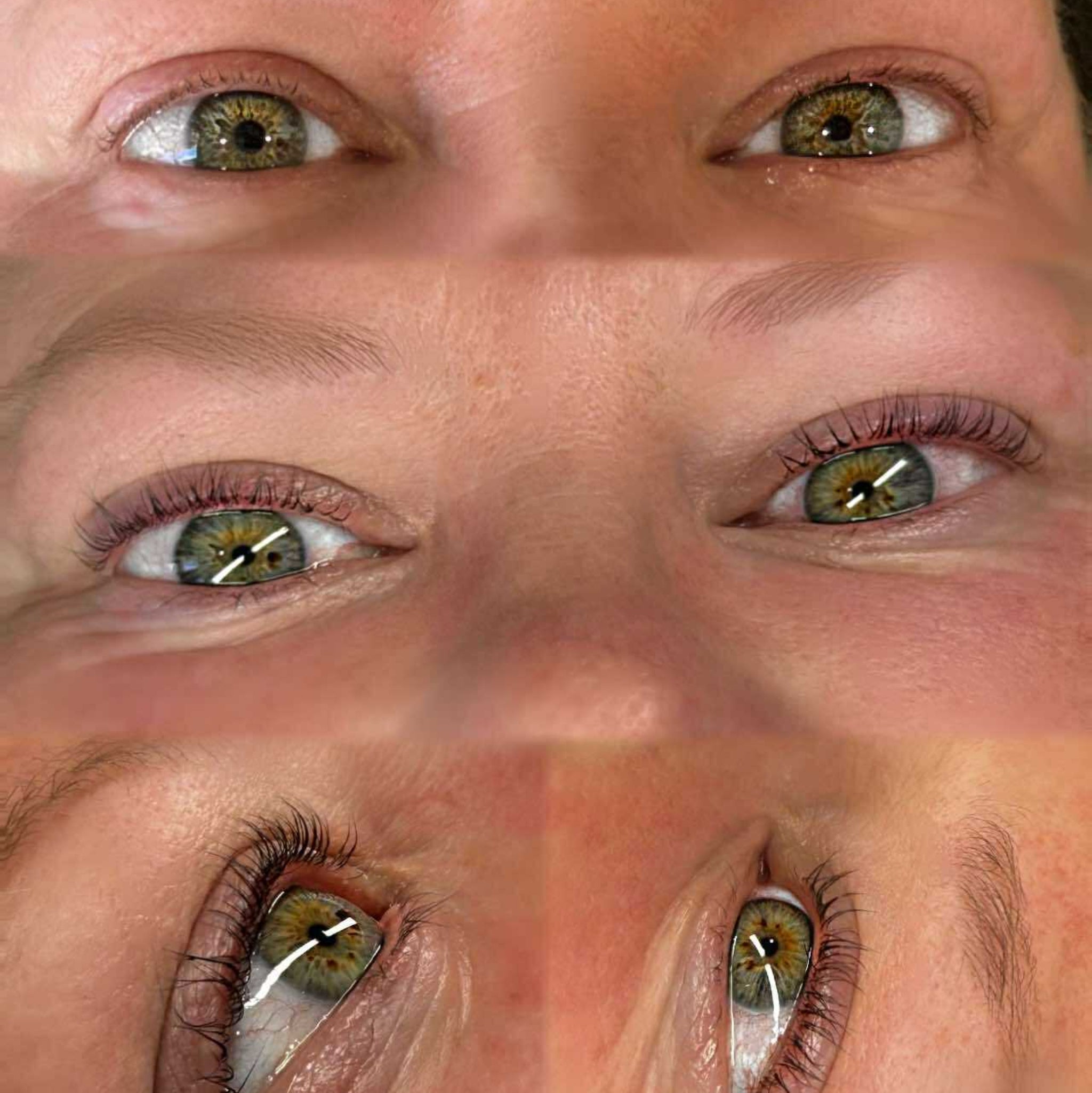 Treatment result close-up – LADYBUGLASHES Express Cysteamine 3-Step System