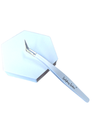 Angled Volume Tweezers (Non-Fibre Grip) – Perfect for Fan Creation