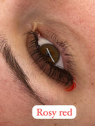 rosy red volume colour lash tray