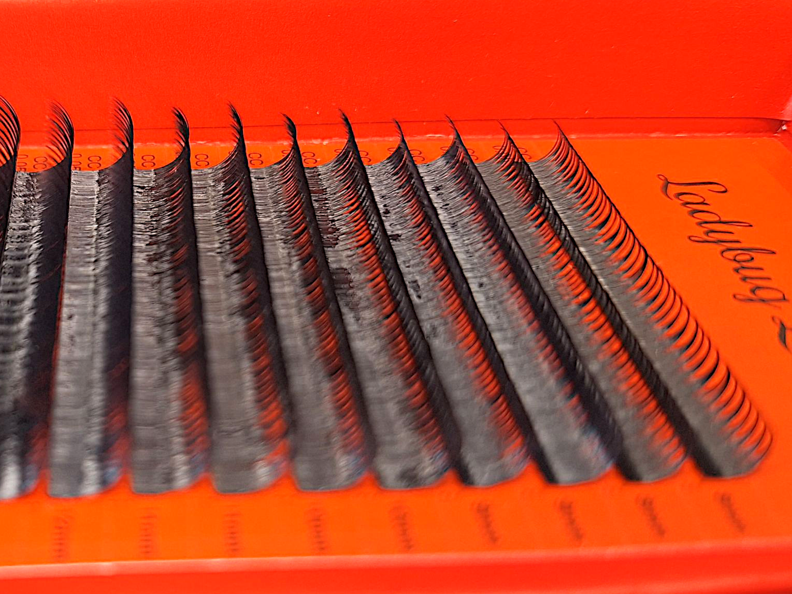 spikes wet look lashes